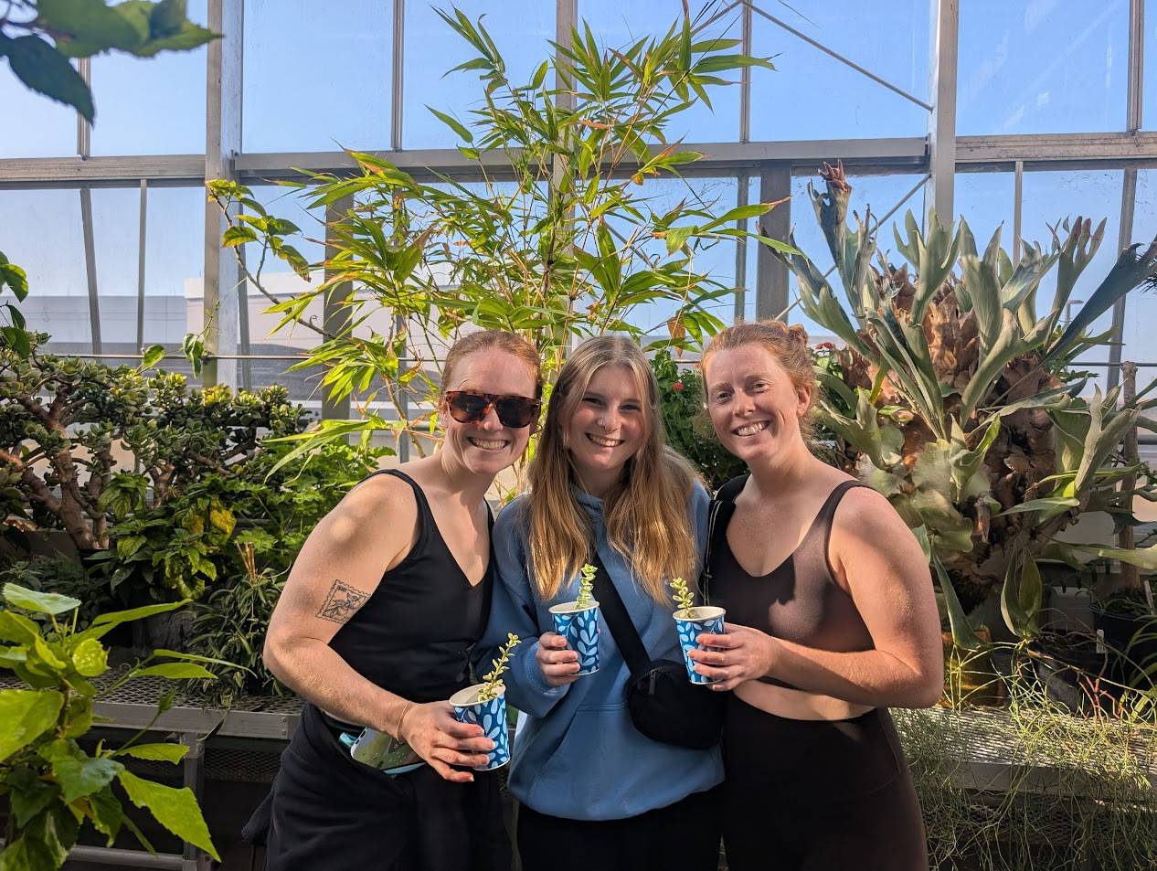 Family weekend at the greenhouse